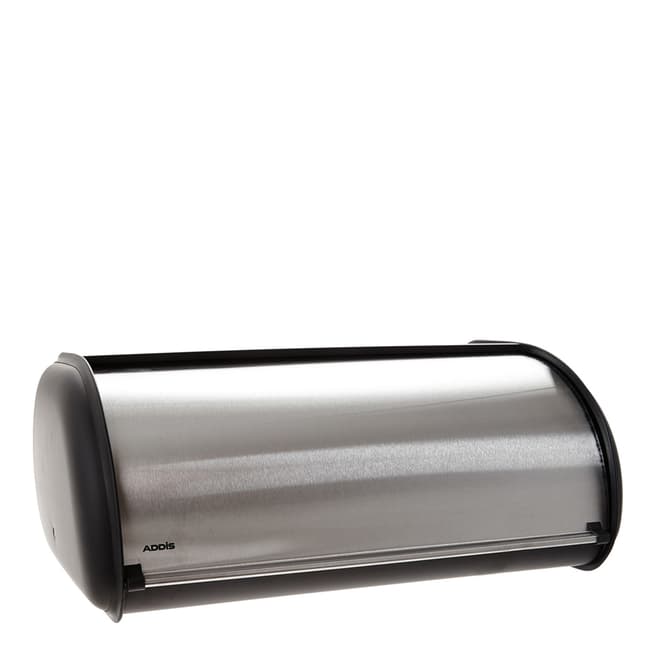 Addis Silver Stainless Steel Bread Bin