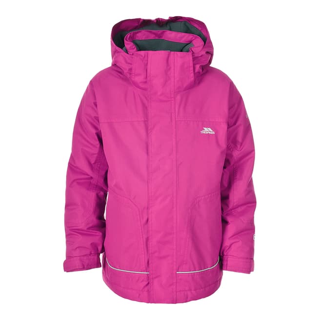 Trespass Children's Bright Pink Cornell Jacket