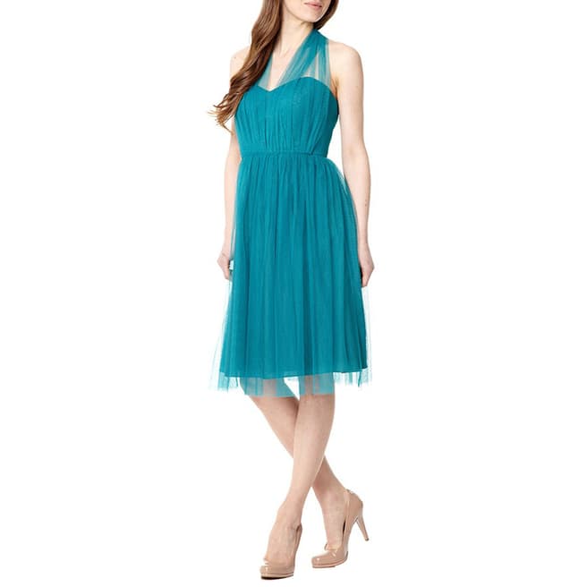 Fever Teal Andros A Line Dress