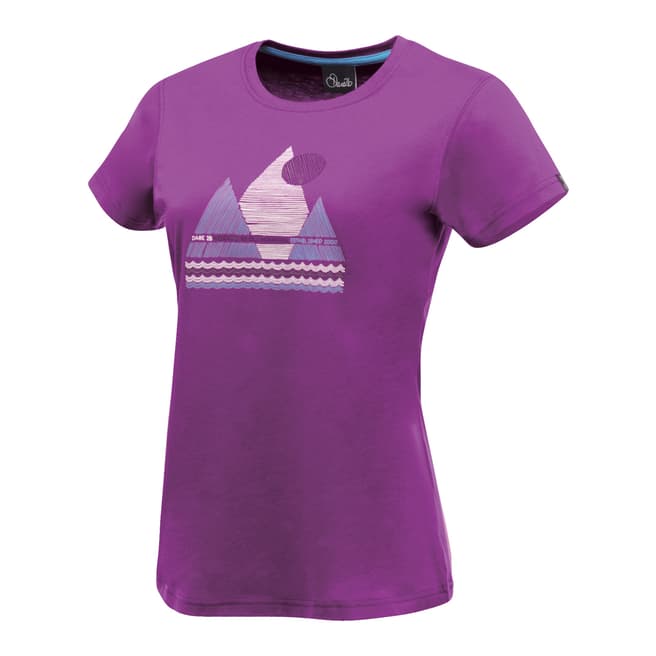 Dare2B Women's Purple Break of the Day T Shirt