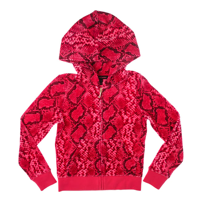 Juicy Couture Red Python Print Original Jacket