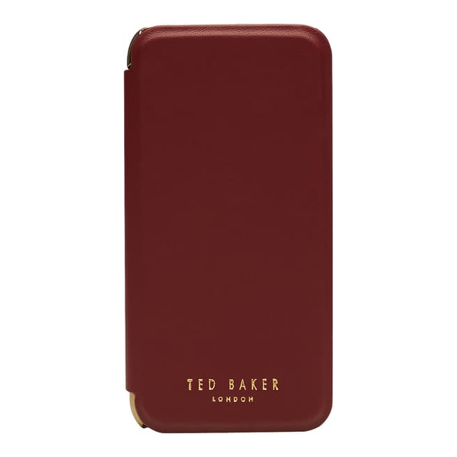 Ted Baker Oxblood Shannon Leather iPhone 6 Case