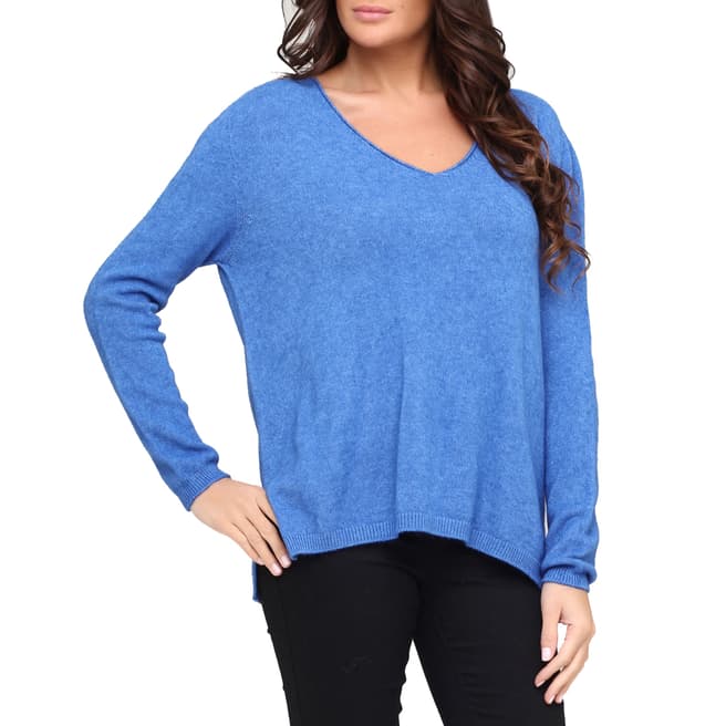 Deluxe Cashmere Blue Fanny Classic Jumper