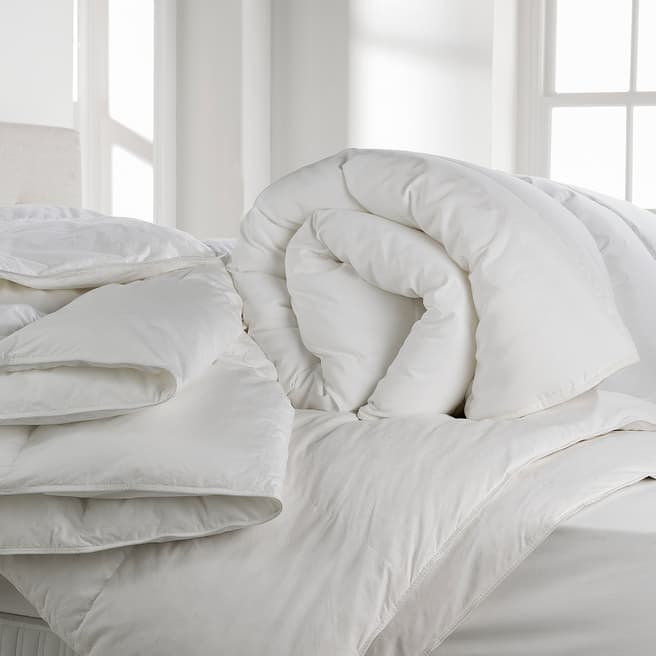 The Pure Linen Company Goose Feather & Down Single 10.5 Tog Duvet