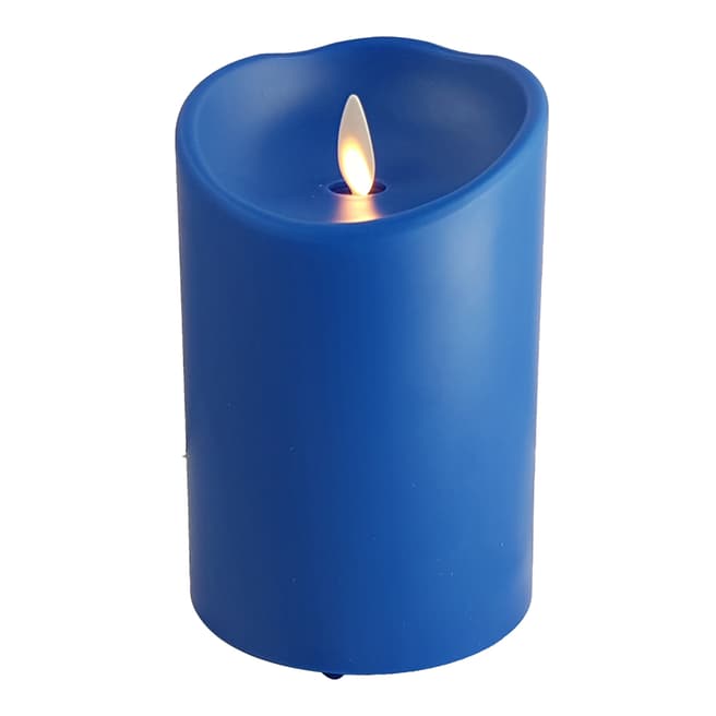Luminara Blue 13cm Indoor/Outdoor Flameless Candle