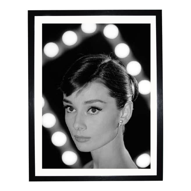 Time Life Audrey Hepburn - Portrait 30x40cm Framed Print