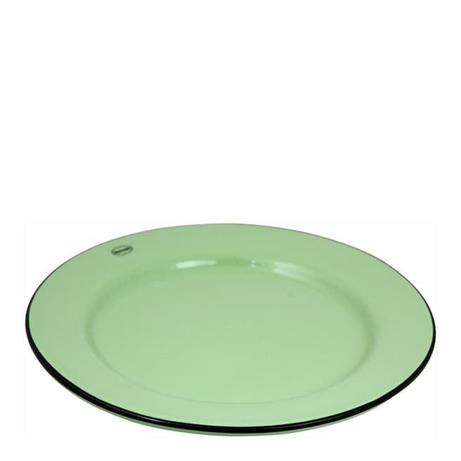 Cabanaz Set of 4 Green Breakfast Plates, 22cm