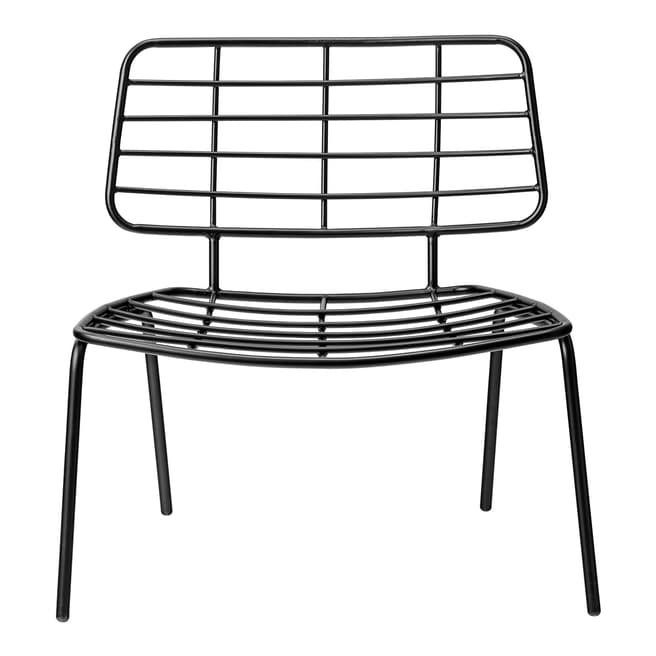 Bloomingville Black Mesh Lounge Chair