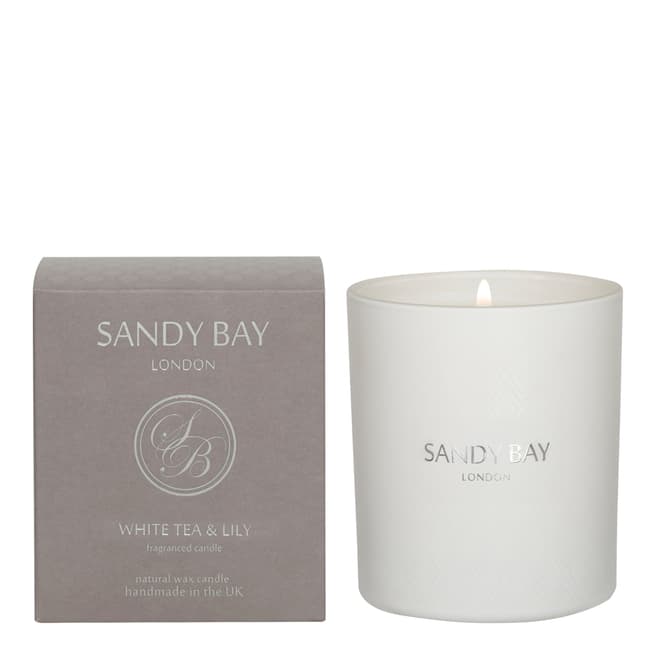 Sandy Bay London White Tea & Lily 30cl Candle