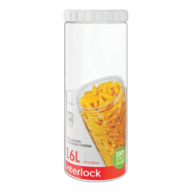 Lock & Lock Set of 4 Interlock Stackable Boxes, 1.6L