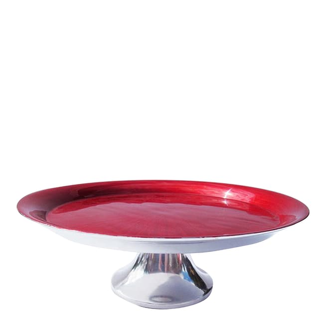 Solo Artisan Red Large Cake Stand