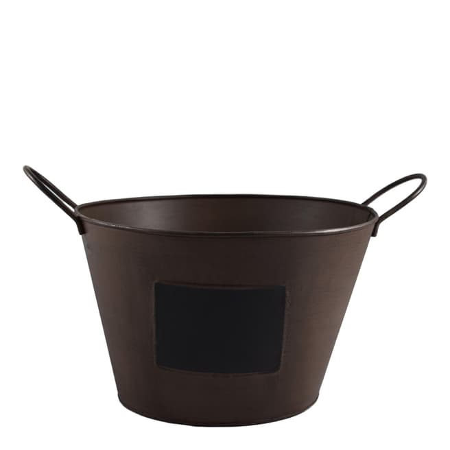 Ivyline Rust Slate Herb Planter 26cm