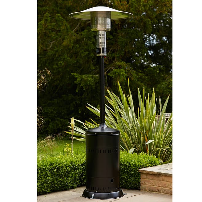 Leisure Grow Dante Reflector Dish Patio Heater - Black