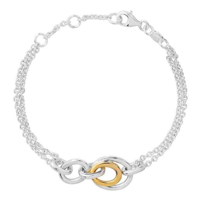 Links of London Silver Linked Oval Bracelet