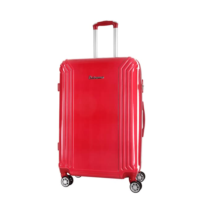 Platinium Red Valley 8 Wheeled Suitcase 60cm