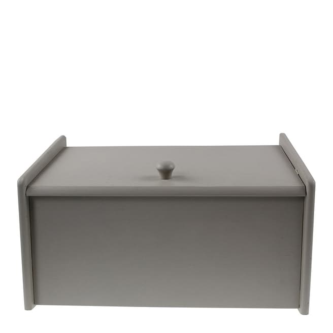 Apollo Housewares Dropfront Bread Bin, Grey