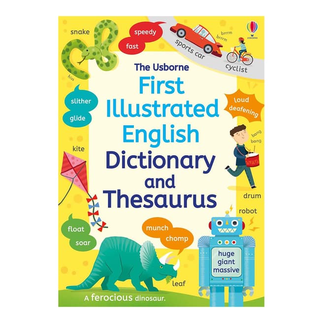 Usborne Books First Illustrated Dictionary and Thesaurus