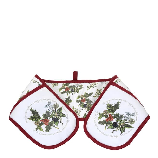 Pimpernel The Holly The Ivy Double Oven Glove