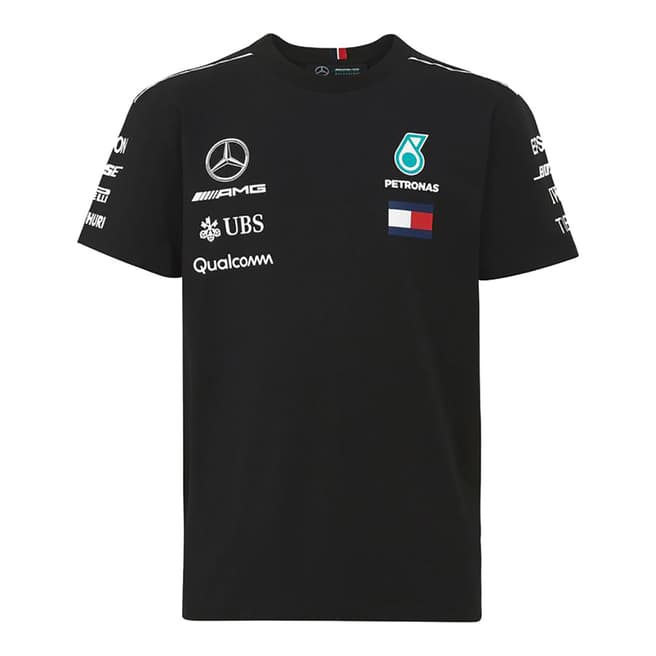 Mercedes AMG-Petronas Motorsport Kids Black Driver T Shirt