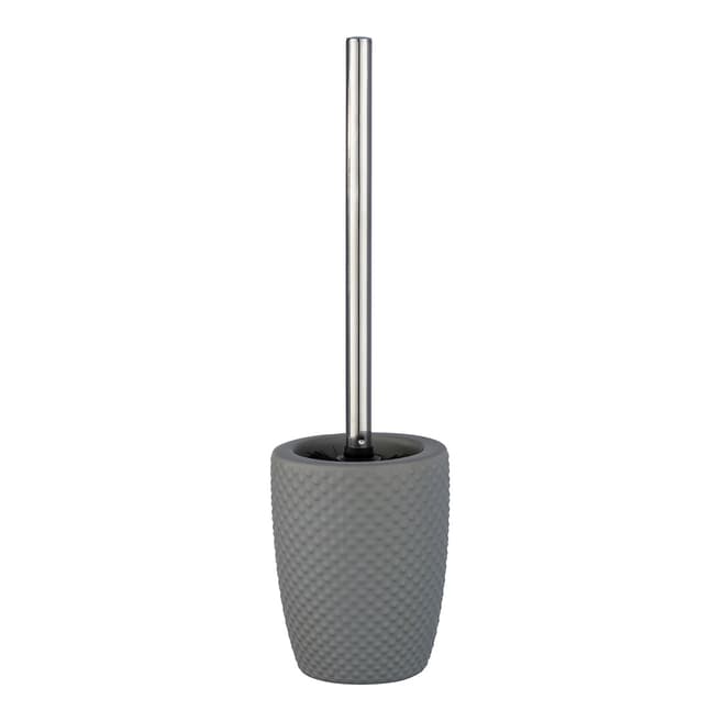 Wenko Punto Ceramic Toilet Brush, Grey