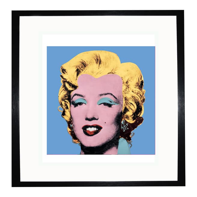 Andy Warhol Shot Blue Marilyn, 1964 Framed Print, 30x30cm