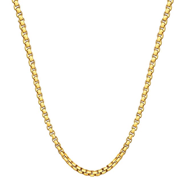 Stephen Oliver Men's Gold Cobra Necklace