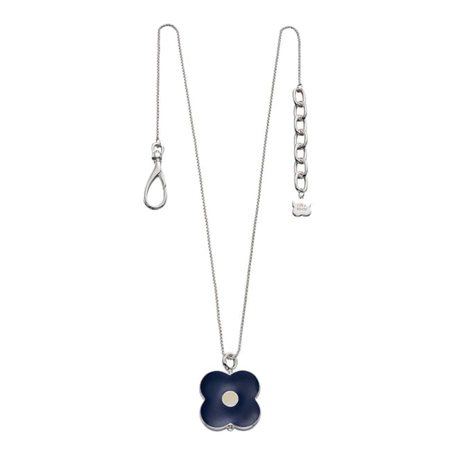 Orla Kiely Silver Plated Abacus Flower Necklace