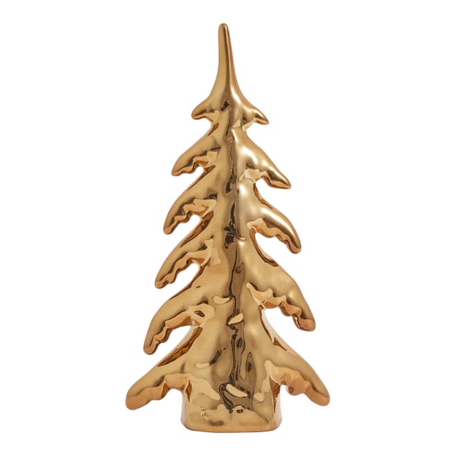 Nordal Gold Ceramic Christmas Tree