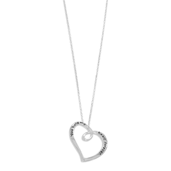 Chloe Collection by Liv Oliver Sterling Silver Plated Necklace