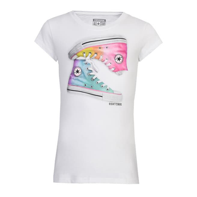 Converse White Ombre Chuck T-Shirt