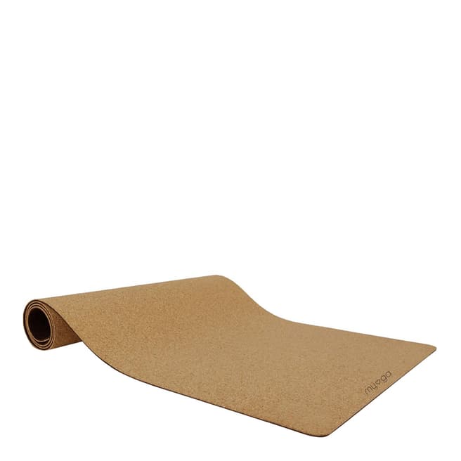 Myga Beige Cork Yoga Mat