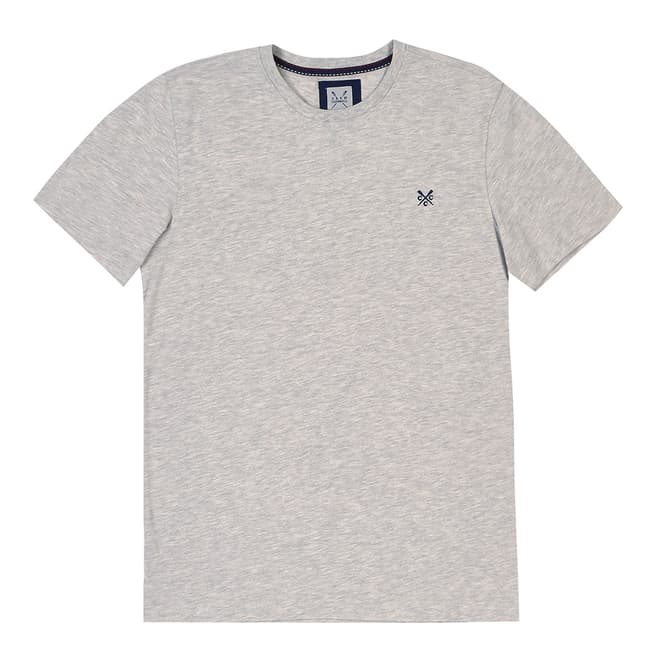 Crew Clothing Grey Round Neck Tee