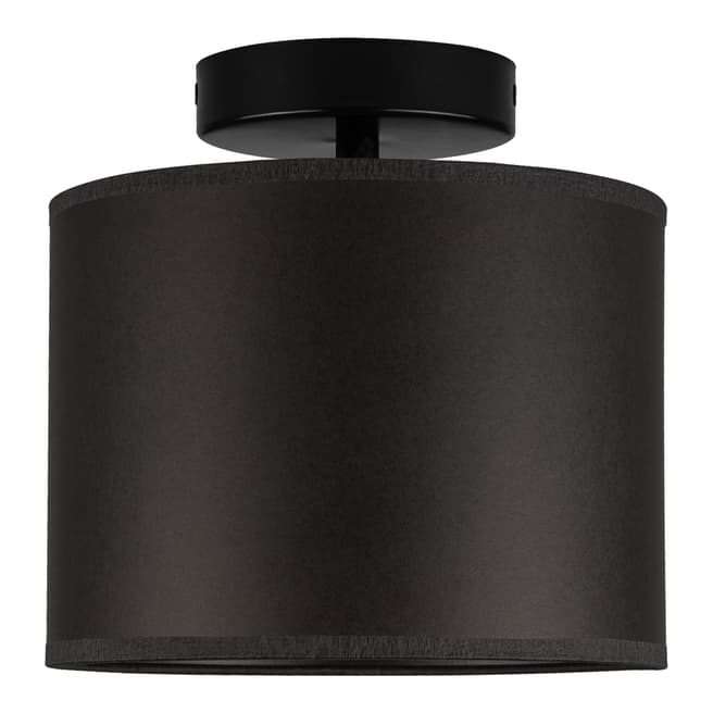 Sotto Luce Black Parchment Ceiling Lamp