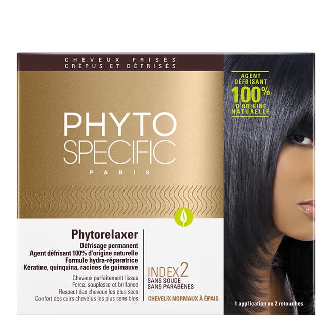 PHYTO Specific Phytorelaxer: Index Kit 2 For Normal To Coarse Hair, Permanent Relaxing
