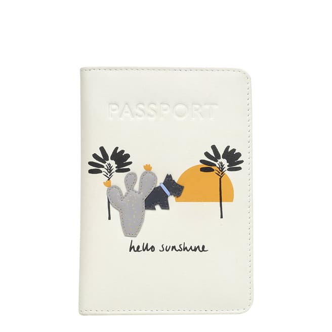 Radley White Passport Cover                               