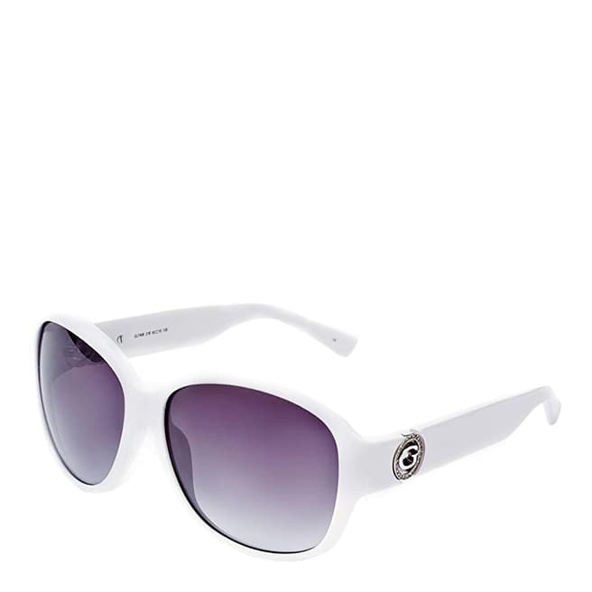 Guess Women's White Square Sunglasses