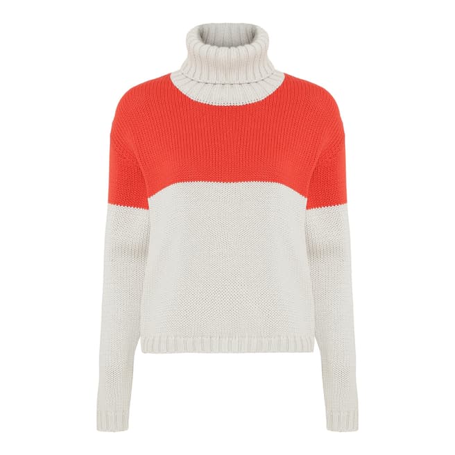 2ND DAY Poppy Red Jennifer Long Sleeve Jumper