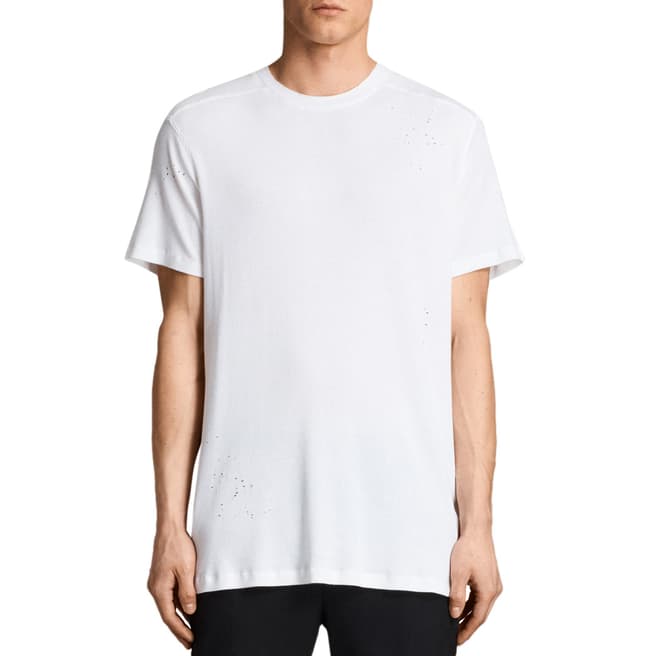 AllSaints White Bryan T-Shirt