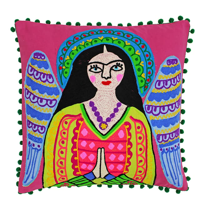 Riva Home Multicolour Frieda Angel Cushion 45x45cm