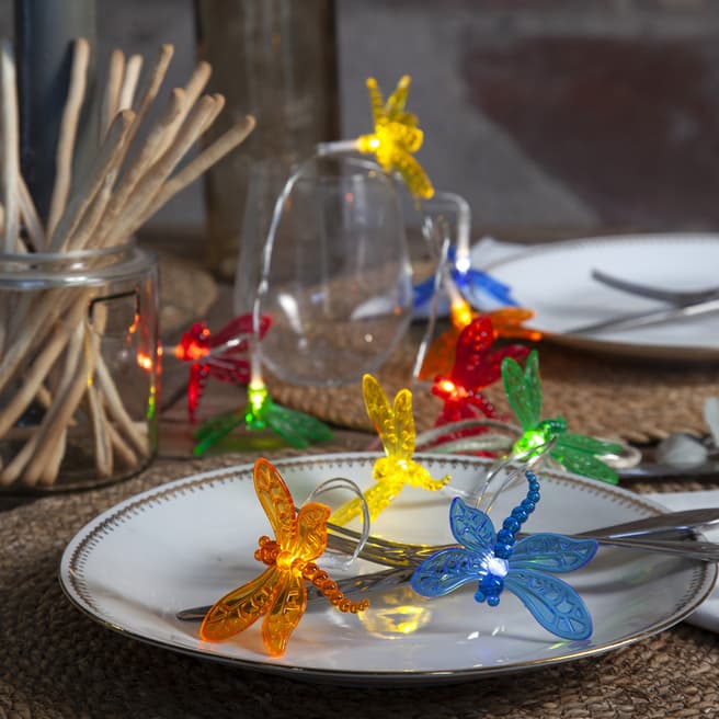 Lighting Editions Colourful Dragonfly String Lights