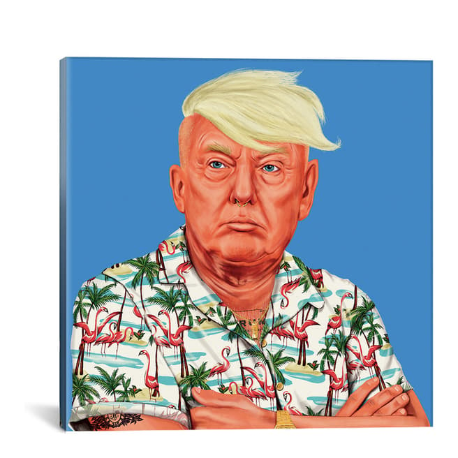 Amit Shimoni Donald Trump Canvas Print 46x46cm