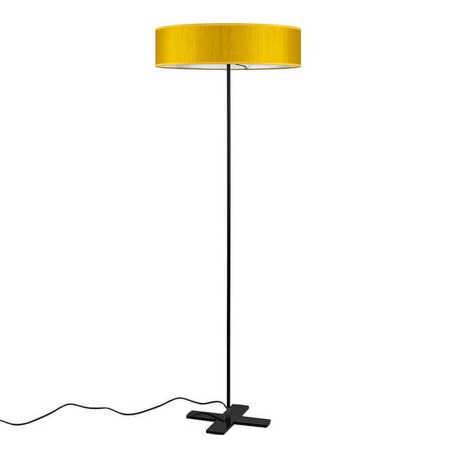 Bulb Attack Mustard Floor Lamp