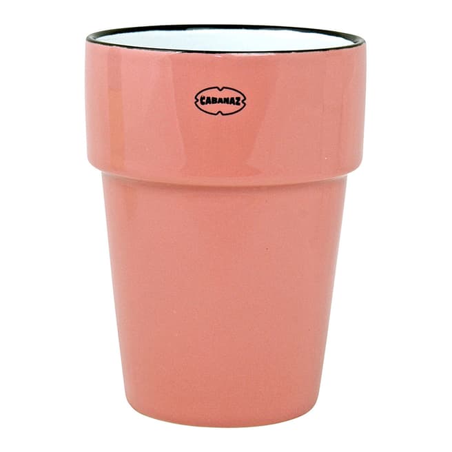 Cabanaz Set of 6 Pink Milk Cups, 300ml