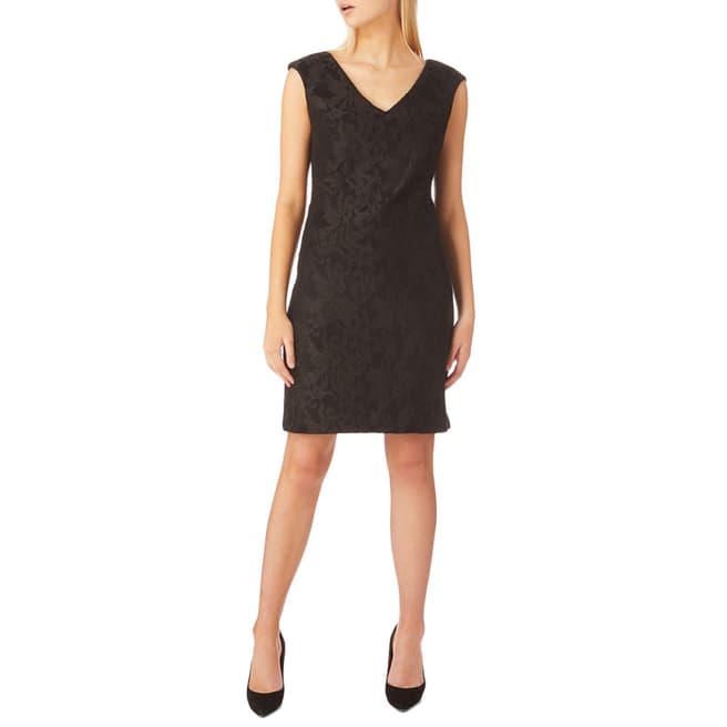 Lauren Ralph Lauren Black Blossom Lace Dress