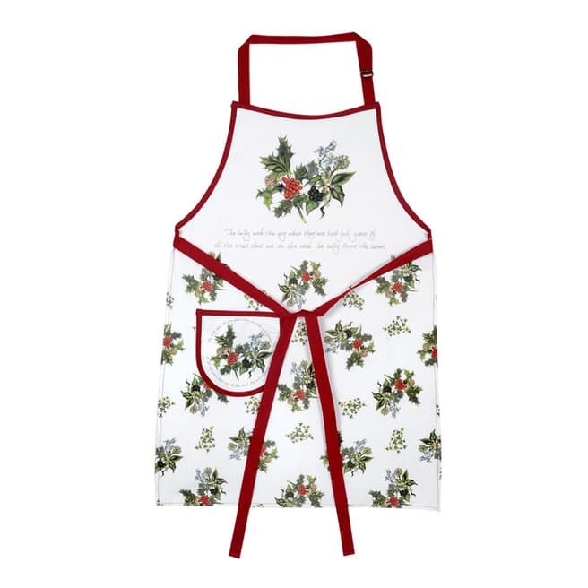 Portmeirion The Holly The Ivy Cotton Apron