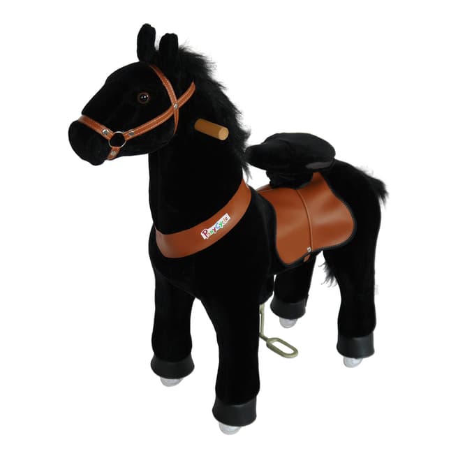 PonyCycle Black Horse Ride On