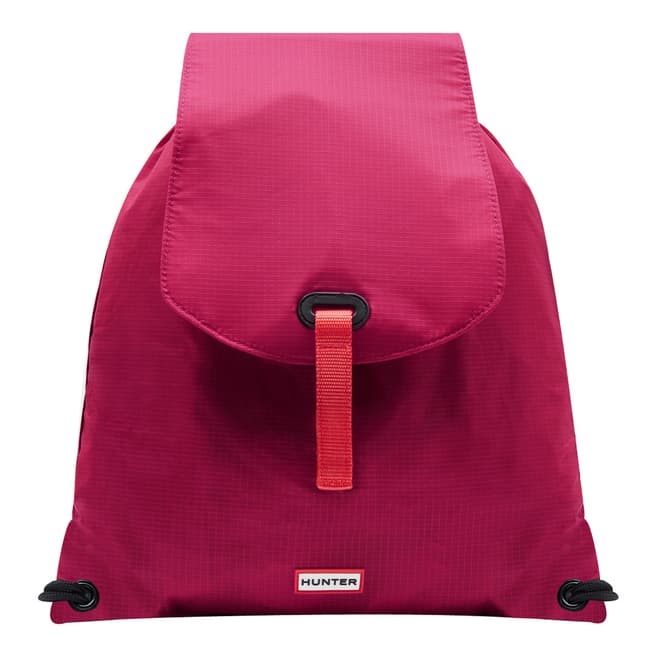 Hunter Kids Bright Pink Original Drawstring Backpack