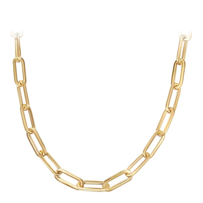 Runway Gold Link Necklace 