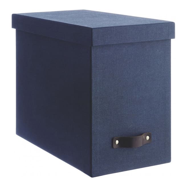 Habitat Blue Boulle Filing Box