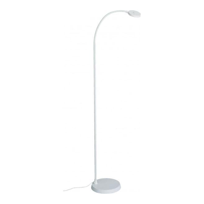 Habitat White Dotty LED Floor Touch Lamp